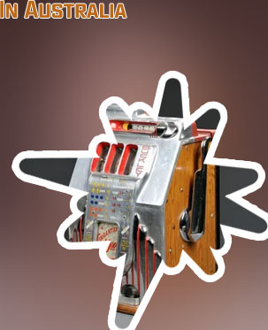 Australian vintage slot machine for sale