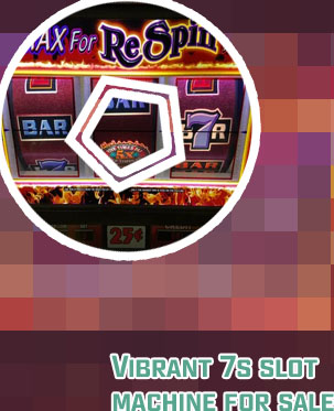 Blazing sevens slot machine for sale
