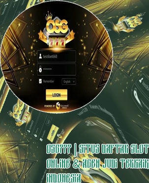 Daftar slot online osg777